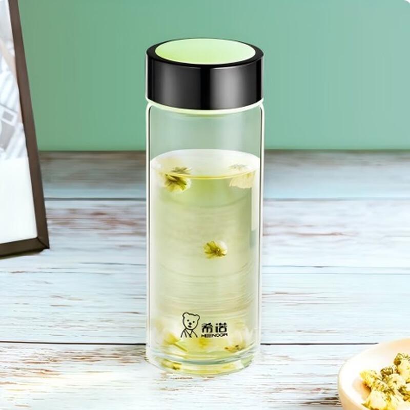 

Xinuo Single-Layer Glass Tea Cup with Lid