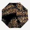 1pc Leopard Palm Automatic Open/Close Umbrella Compact Folding Umbrella, All-Season Portable Umbrella for Women/Men250