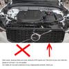 Para volvo xc60 s90 xc40 xc90 v40 s60 v60 v90 v60CC V90CC RD Versão Esportiva Grelha China Faixa Três Cores Adesivo Decorativo para Carro