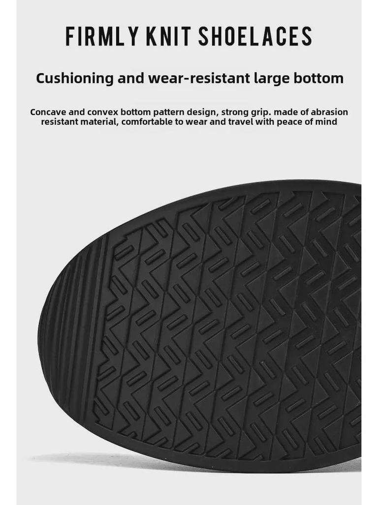 Men's Korean-Style Trendy Thick-Soled Sports Shoes - Fashionable Casual Running Low-Tops