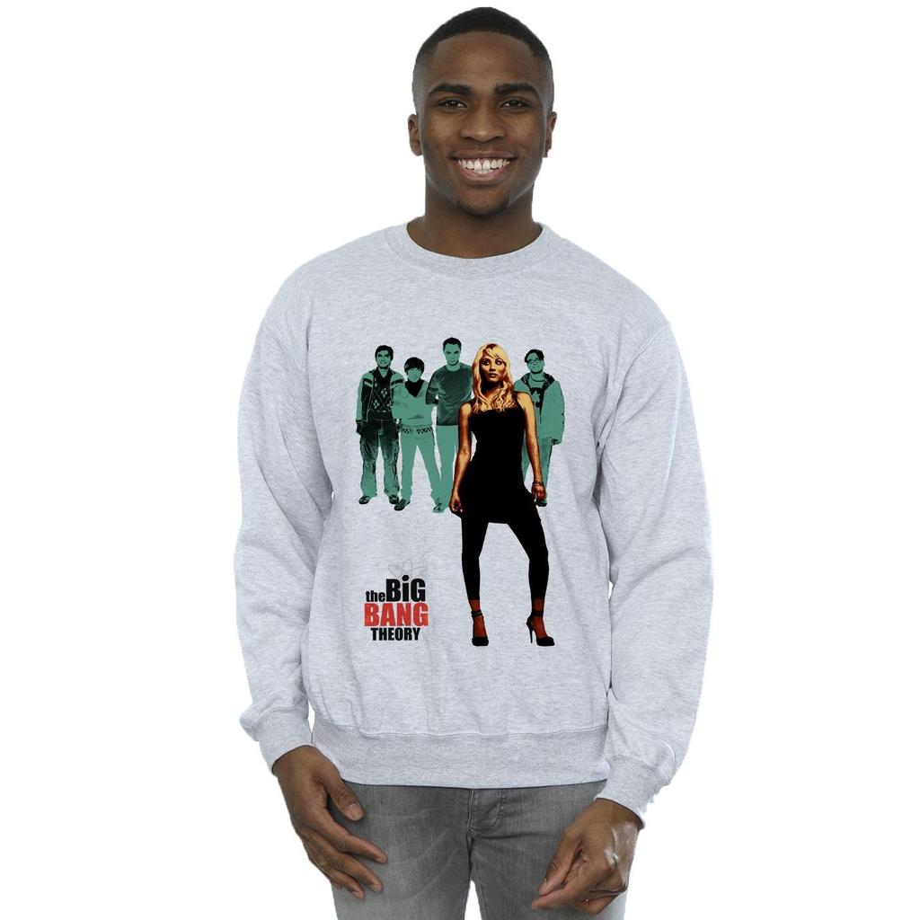 The Big Bang Theory Mens Penny Standing Sweatshirt