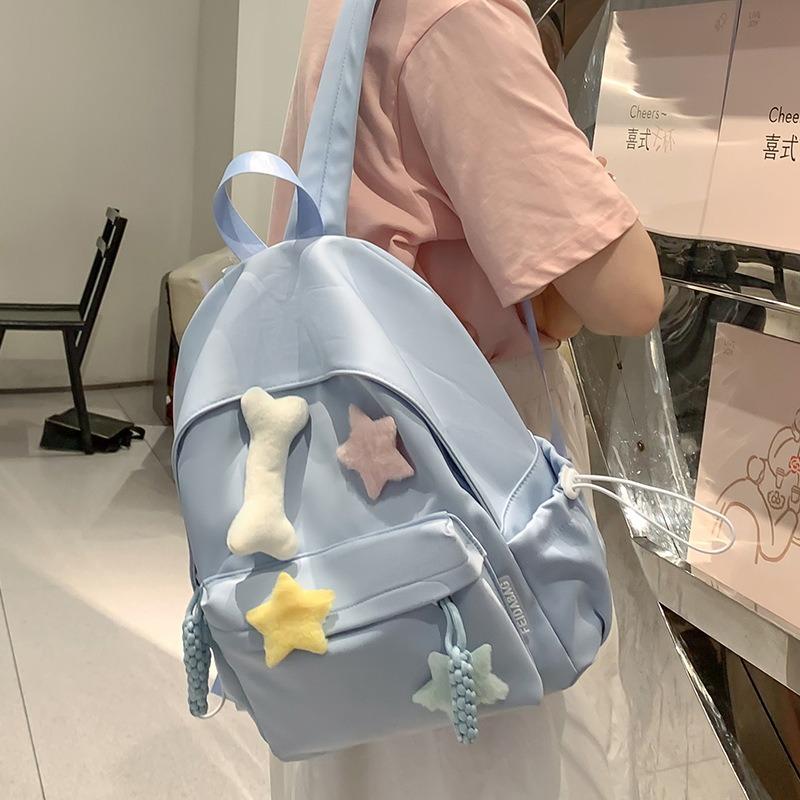 schoolbag schoolbag girls junior high school high school students simple popular backpack lightweight college style girl backpack