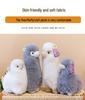 White Alpaca Plush Toy - Cartoon Simulation Doll & Comfort Companion