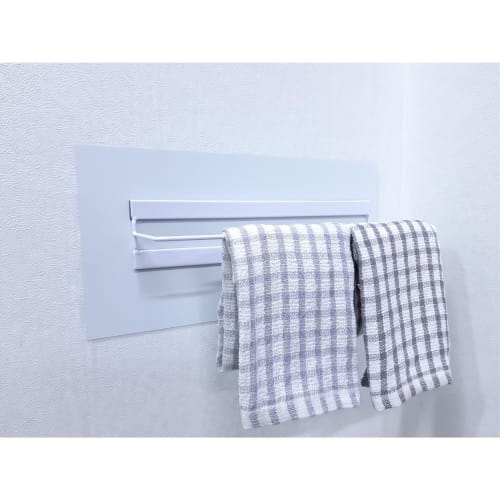 Q-ho Metal Works Slim Color Galvanized Sheet with Adhesive, White, 0.27 x 150 x 300 mm, L9085