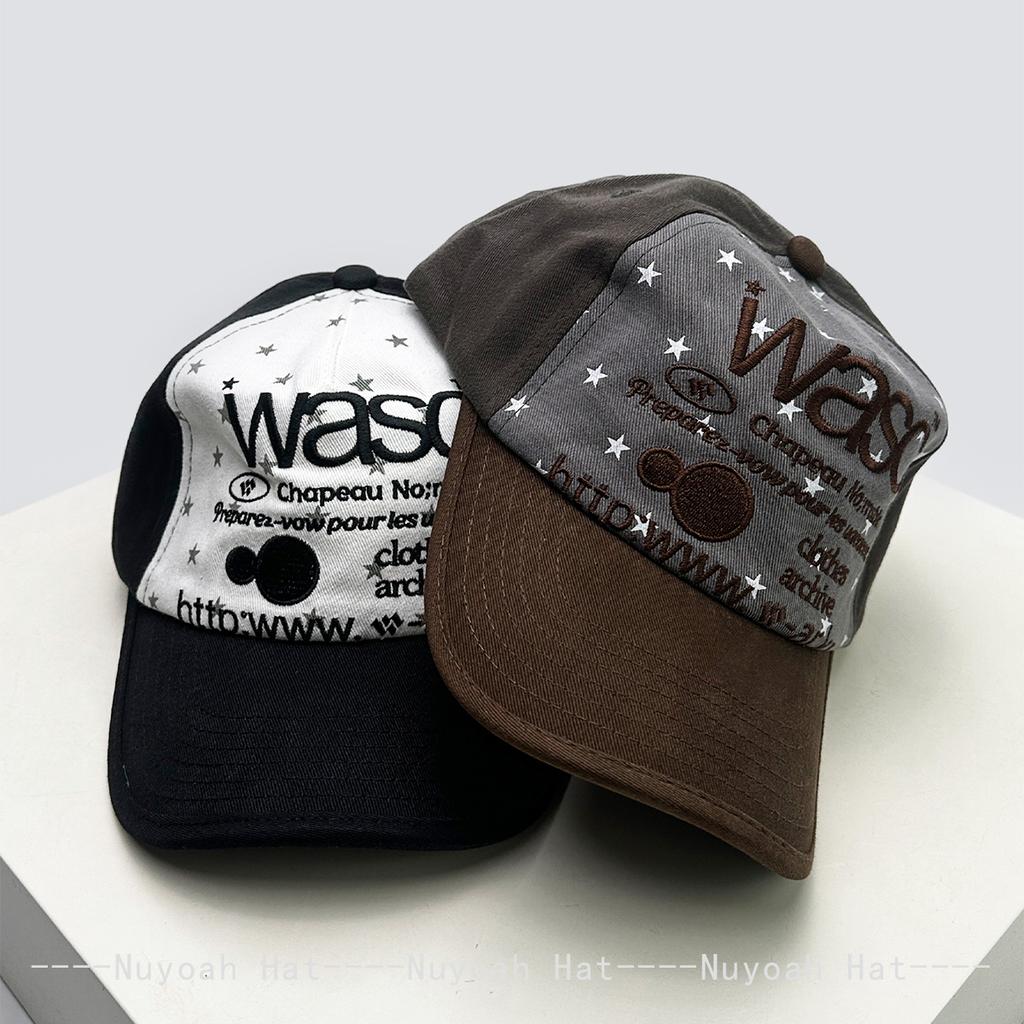 And Women Color Contrast Star Embroidered Letter Prints Baseball Caps Sun Protection Leopard Print Camouflage All-Match Peaked Hats Fashion Latest