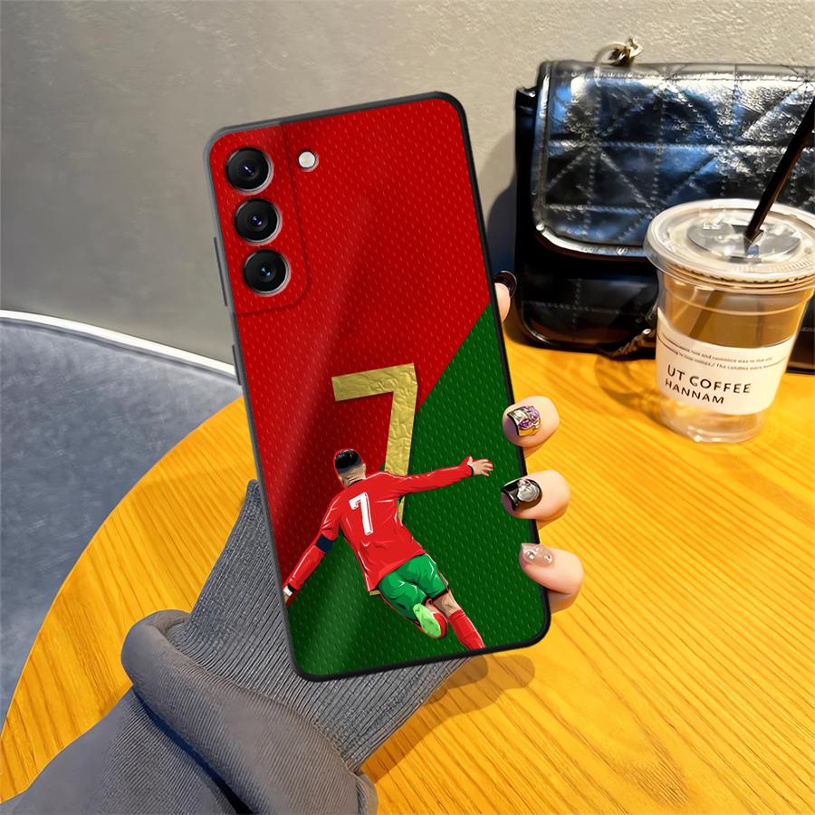 Number 7 10 Football Case for Samsung Galaxy A53 A05 A52 A57 A73 A23 A55 A25 A37 A12 A06 Phone Cover A51 A36 A15 A41 A17 A70 A50