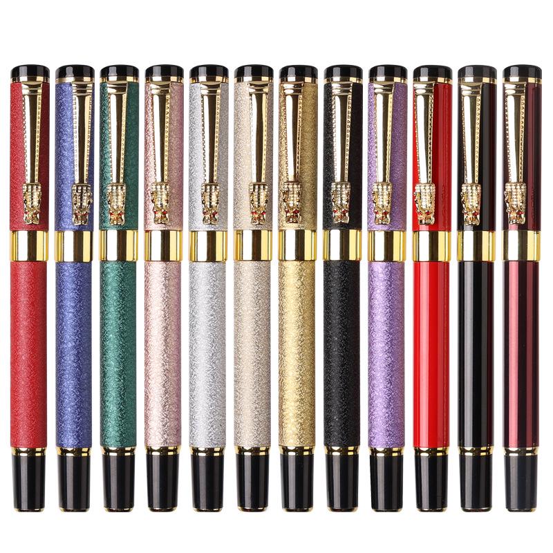 Signature Metal Gel Pen with Nib and Barrel - Ideal for Business, Office, or Gifting