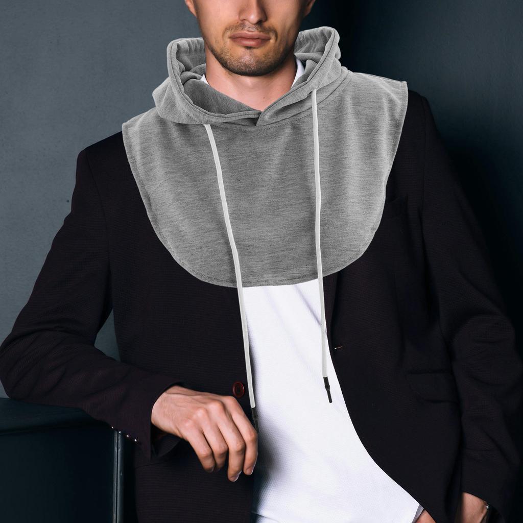 Detachable Hooded Fake Collar Decorative Pullover Accessory Warm Comfortable Casual Outdoor Travel Hoodie Replacement
