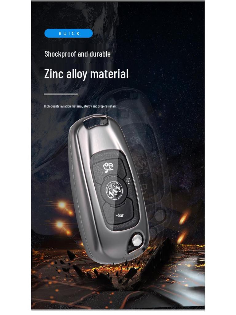 Buick Verano Key Case: Fits 22 Models (2019-2020) - Premium Metal Cover for Men & Women