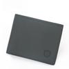 RFID-Blocking Genuine Cowhide Men's Wallet with Coin Purse - Anti-Theft Design