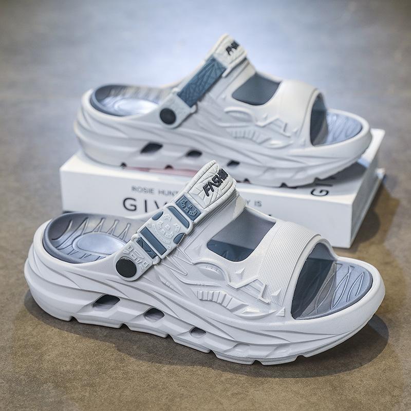 Slippers summer wear sports platform driving dual-purpose large-size outdoor beach sandals