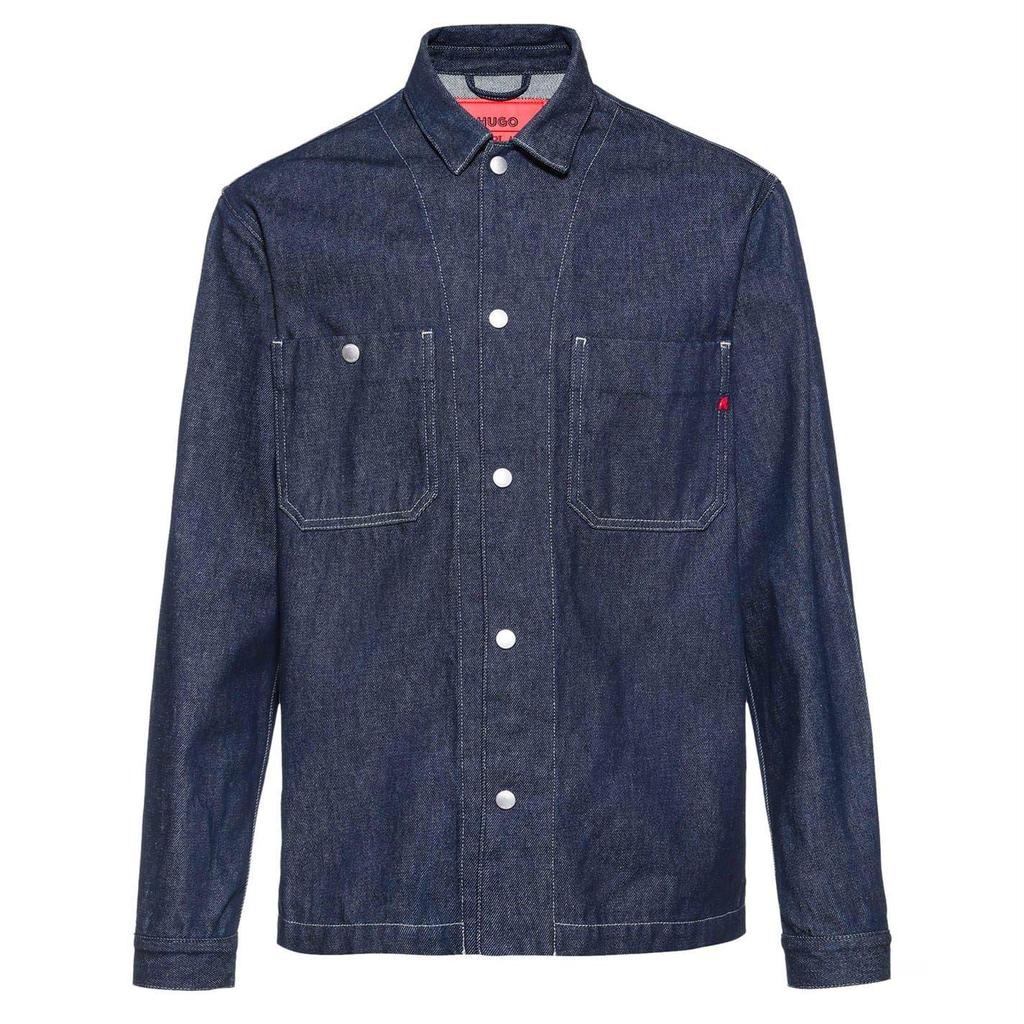 Hugo Boss Mens X Replay Denim Oversized Overshirt