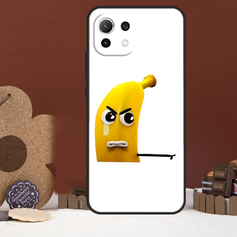 Cartoon Cute Fruit Yellow Banana Case For Xiaomi 15T 14T 13T 14 15 Ultra 17 Pro Max POCO F8 Ultra F5 F6 F7 X5 X6 X7 Pro Cover