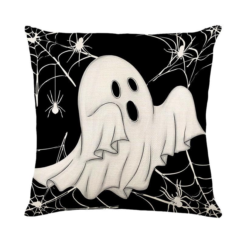 Neue Halloween Kissenbezug Polyester Bedruckt Feiertag Wohnzimmer Sofa Dekokissenbezug Kissenbezug