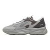 Li Ning Nai Ye 2.0 Comfortable Versatile Thick Sole Height Increasing Wear Resistant Non Slip Low Top Casual Shoes Men Casual Shoes Gray AGCU355-1
