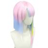 45cm Lucy Cosplay Perücke Anime Edgerunners Cosplay Lucyna Kushinada Mehrfarbiger Farbverlauf Hitzebeständige Haarperücken + Perückenkappe