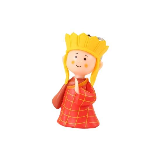 Journey to West Keychain Pendant Resin Sun Wukong Tang Monk Pigsy Sha Monk White Dragon Horse Key Ring Holder