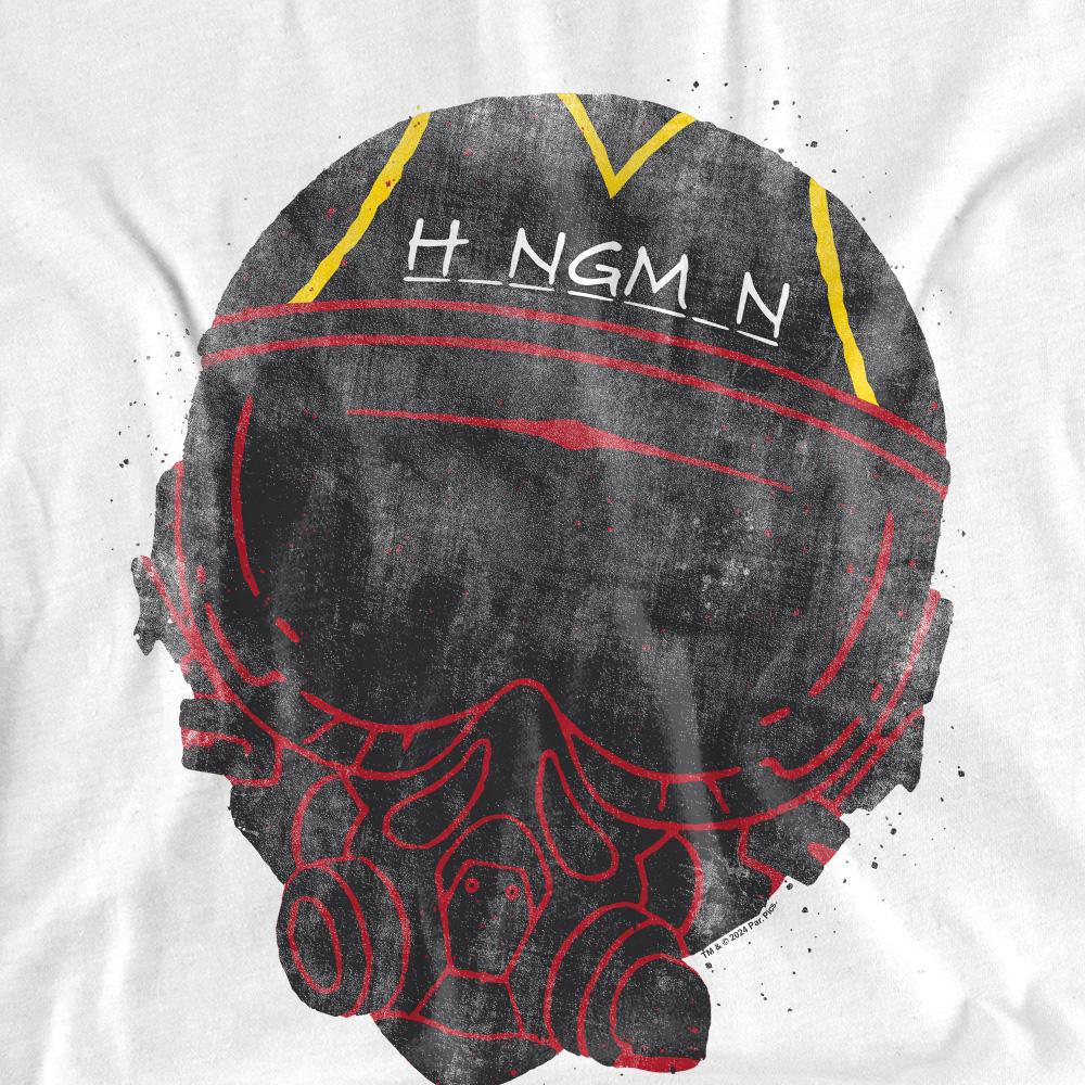 Top Gun Unisex Adult Hangman Helmet T-Shirt