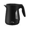 Tefal Electric Kettle 1.2L Large Capacity, Spill-Proof Lock, "Justin Lock Black," Steam-Saving Design, KO5908JPA