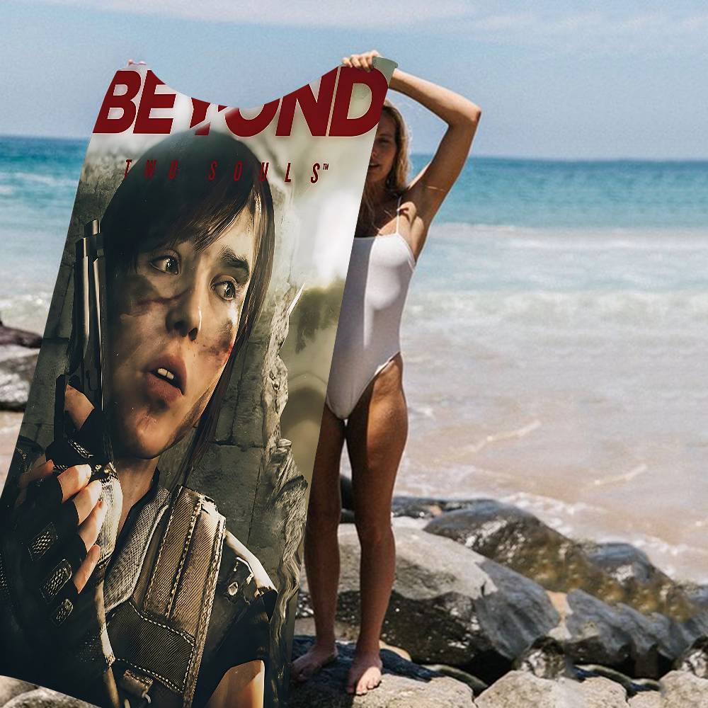 

Popular Interactive Games Beyond Two Souls Big Microfiber Beach Towels Quick Dry Towel Sand Beach Towels Pool Towel For Travel W30*H60(CM)