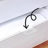 100PCS PET Plastic Adhesive Hang Tabs Self-Adhesive Retail Packaging Hook  Home Organization