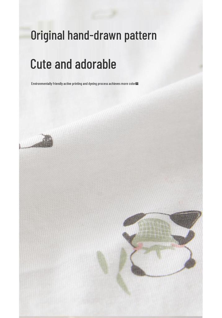 Baby Onesie: Double-Layer Belly Protection, Pure Cotton, Boneless, Long Sleeve for Spring, Autumn, Summer, & Air-Conditioned Rooms