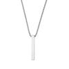 Copper Unisex Sporty Chain Necklace Personality Column Design Stainless Steel Pendant Hop Accessories New Jewelry