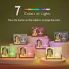 Personalized Pet Memorial Acrylic Night Light Custom Photo Name Engraved Sympathy Gift For Loss Of Pet Remembrance Decoration
