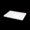 Rectangular White Melamine Serving Tray