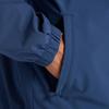 New Balance Men's Woven Track Coat Jacket Mesh Lining Nylon Windbreaker (AMJ53170) NB Navy Size S