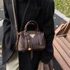 2025 New Autumn and Winter Boston Pillow Bag Fashion Versatile Messenger Handbag Trendy Women's Bag