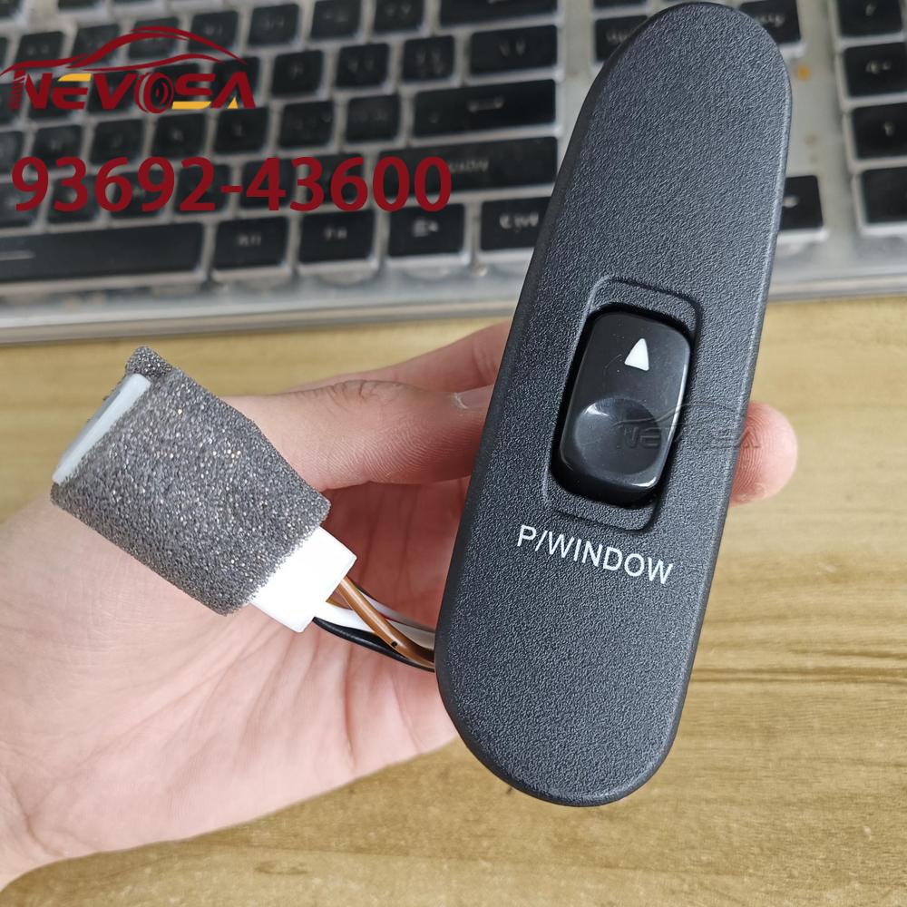 For Hyundai H100 Bus Kasten 1996 1997 1998 1999 2000 2001 Front Left Right Power Window Switch Button 93691-43600 93692-43600 93692-43600