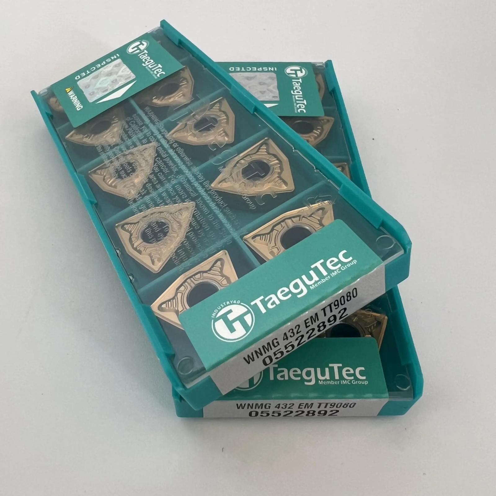 

TaeguTec / WNMG080404EM TT9080/WNMG080408EM TT9080 / Carbide blades 10 pieces