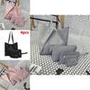 Leather Women 4pcs Handbag Lady Shoulder Bag Tote Purse Messenger Set Satchel