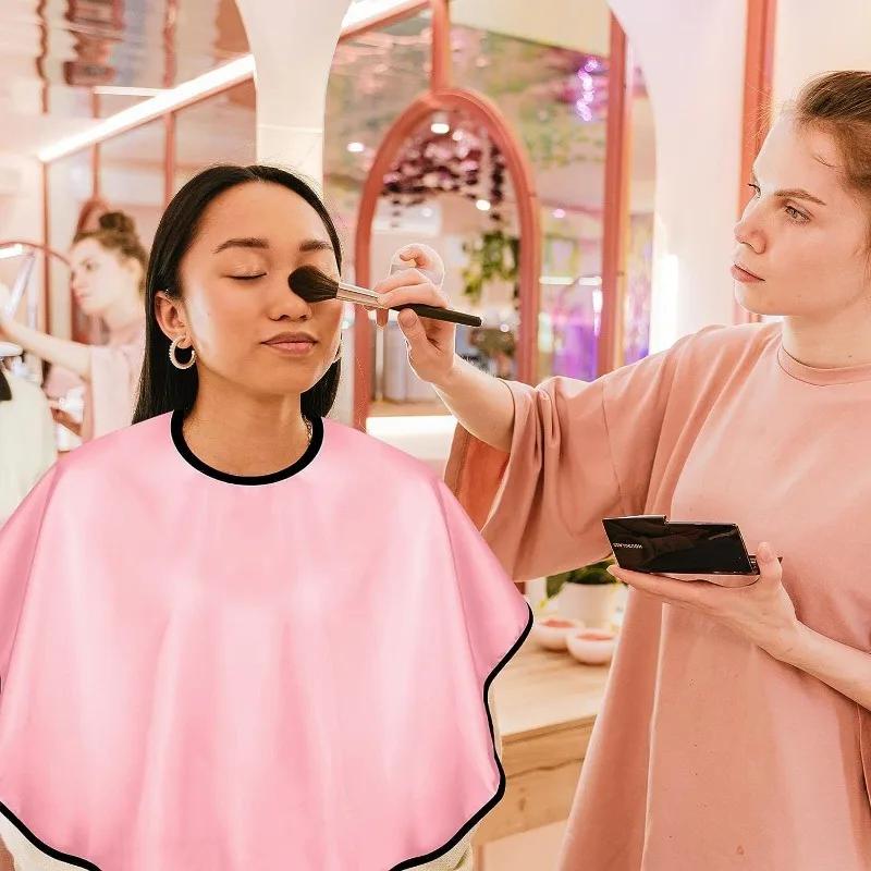 Haircut Bibs Non Sticky Foldable Dye Hair Aprons Barber Shop Adults Haircut Professional Bibs Adults Haircut Shawl Tool