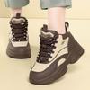 Shoes platform dad shoes 2025 new spring and autumn women's shoes versatile and popular spring and autumn height increase casual sports shoes