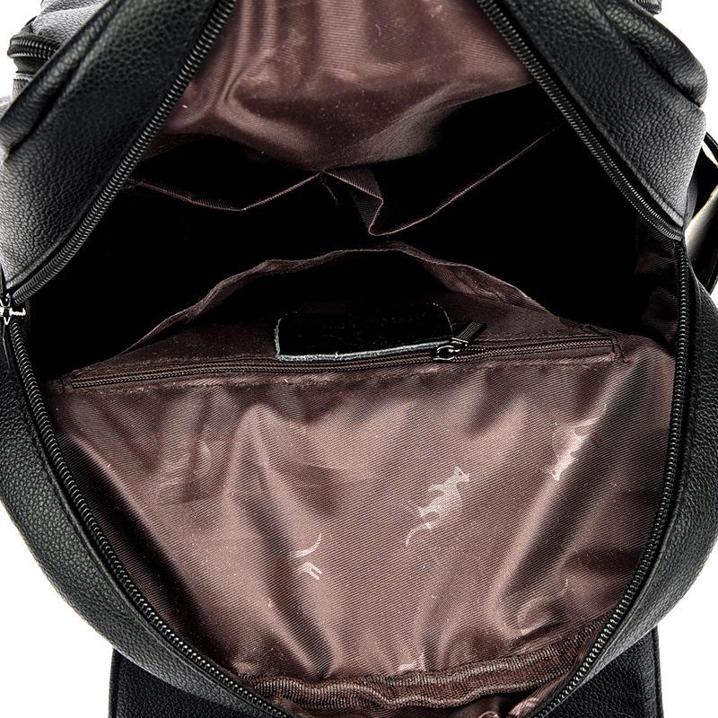 Classic Leisure Trend High Quality Oxford Large Capacity Women's Backpack New Fashion Design Commuter Zipper Bag