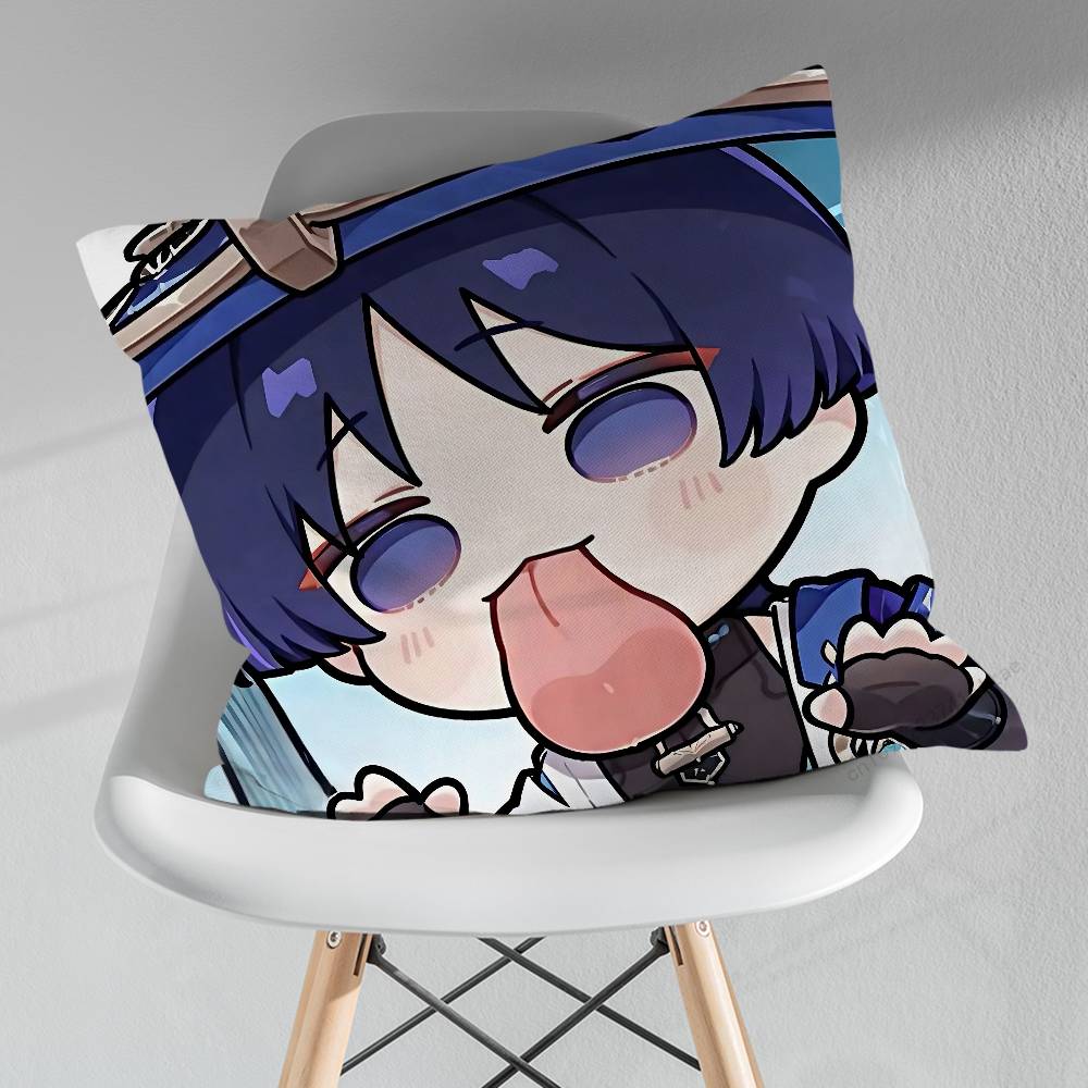 Genshin Impact WWanderer pillow over living room sofa cushion cover home decoration bedroom room bed pillow cover
