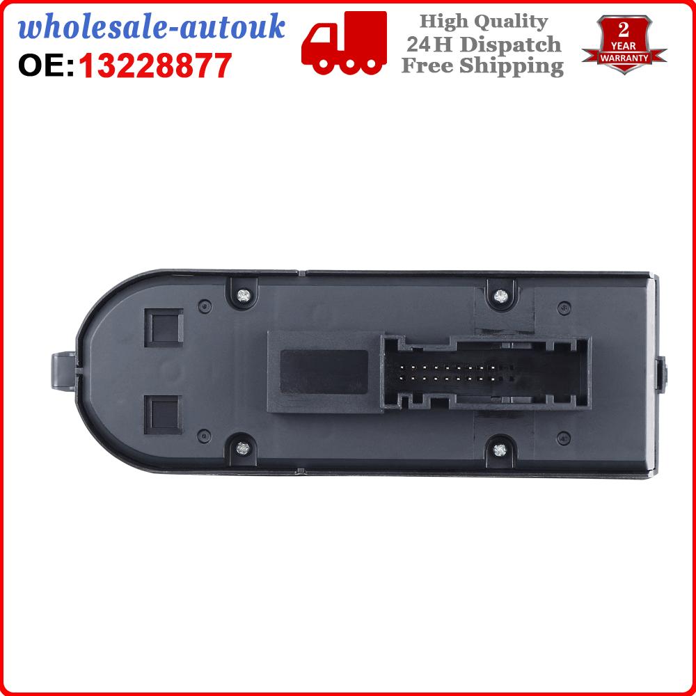 New Electric Power Window Master Control Switch For Vauxhall Opel Astra H Zafira