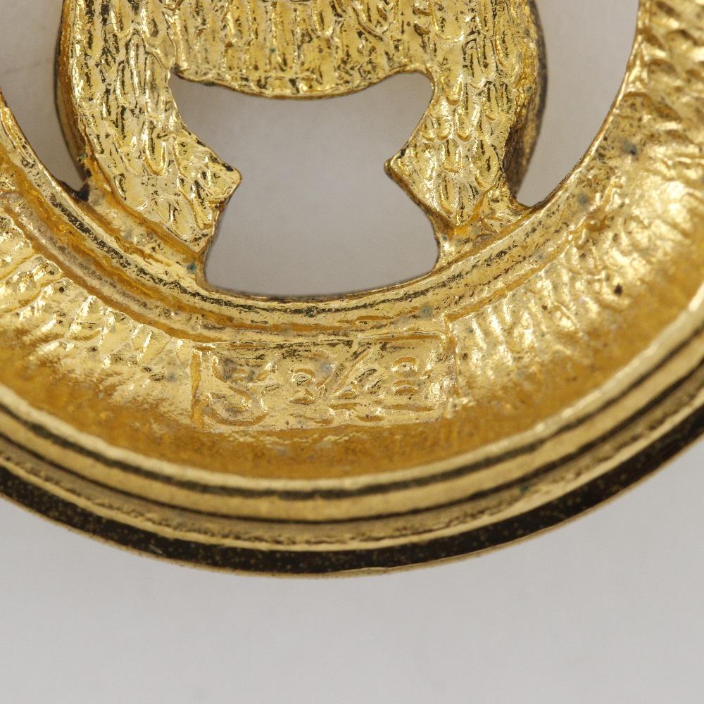 Chanel COCO Mark Necklace Vintage Plated Gold 20.8g Women Used