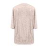 Plus Size Sequins Tops For Women Loose V Neck Short Sleeve Tunic Shirts Dressy Business Casual Party Blouse