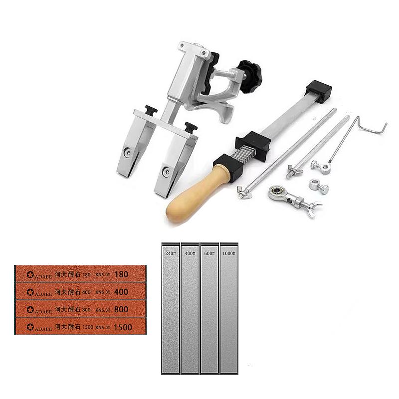 XK 2024 Fixed Knife Sharpener Kitchen Sharpening Stone Sharpeners Angle Professional Grinding System Diamond Whetstone Woodwork