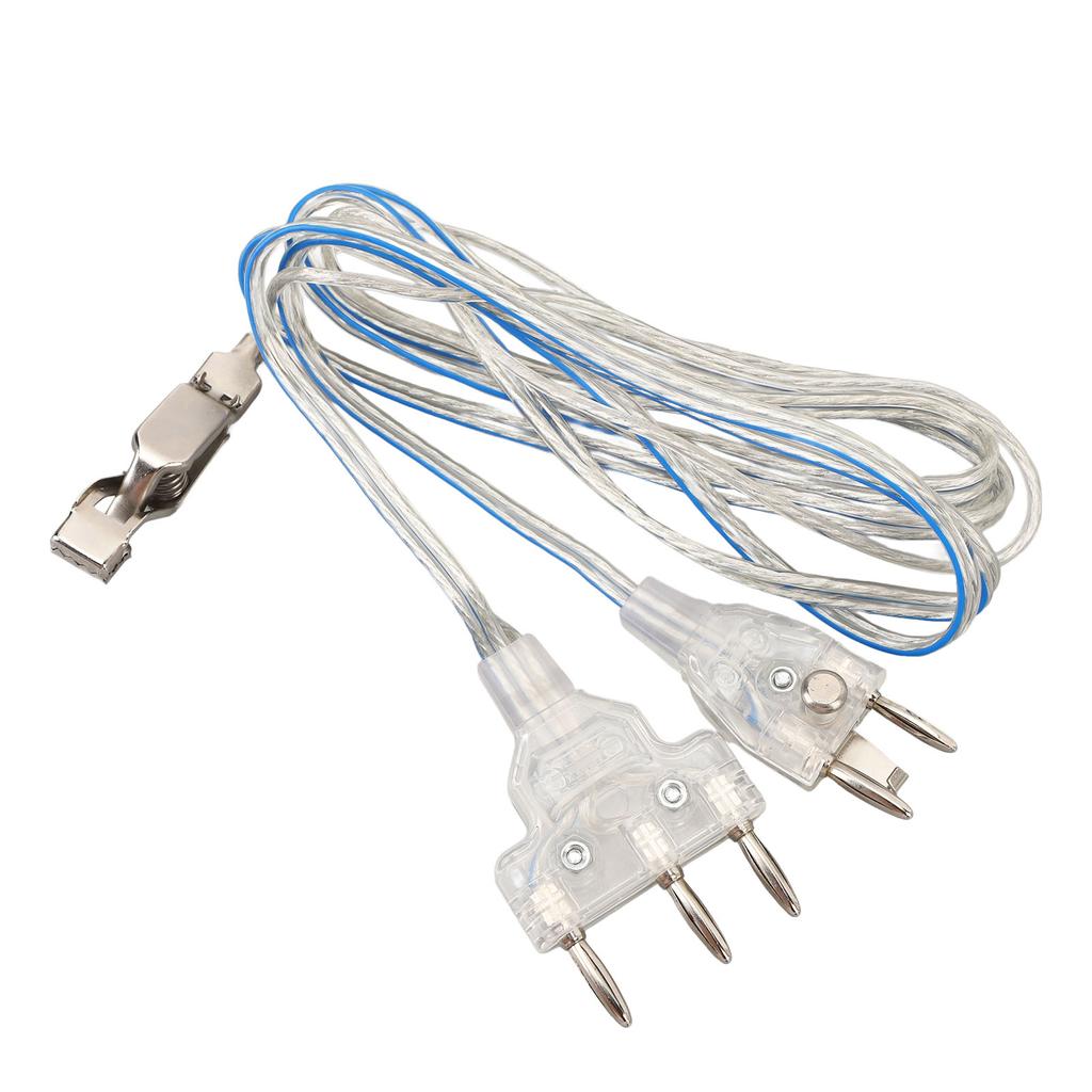 Fencing Saber Foil Epee Body Cord Stainless Steel Plastic Transparent Fencing Head Wire for Competitions