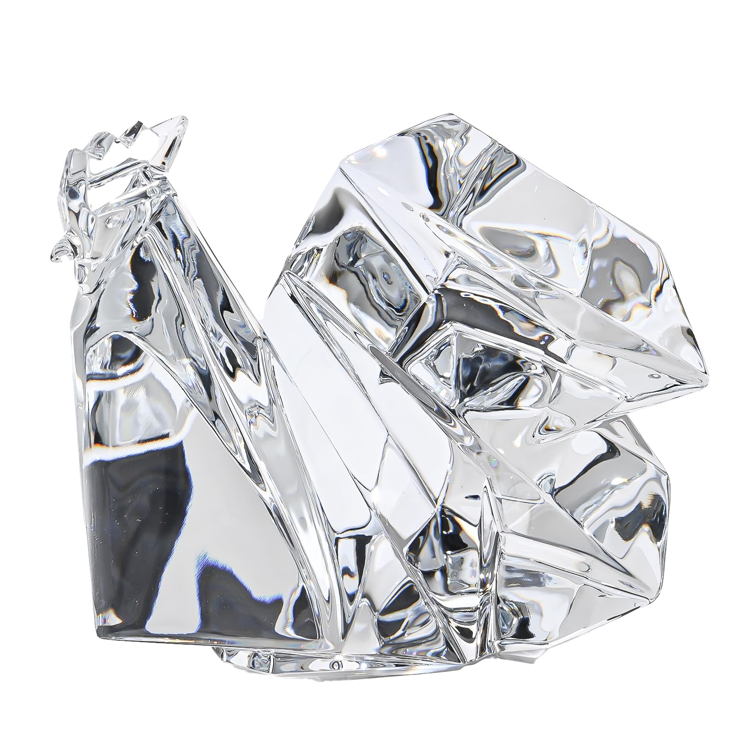 

Baccarat Crystal Origami Rooster Figurine (1762749) - Interior Decorative Object [Parallel Import]