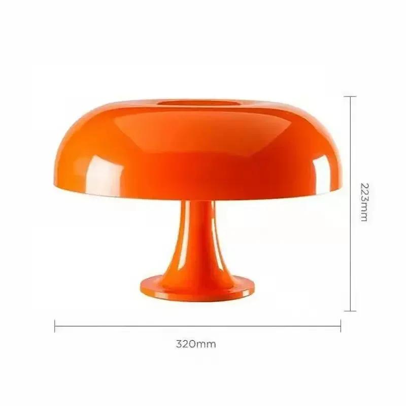 New Led Mushroom Table Lamp 3-color Dimming for Hotel Bedroom Bedside Living Room Decoration Lighting Modern Minimalist Creative