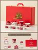 Wedding Tea Set: Bride's Dowry Tray & Teapot Gift for Engagement Celebrations
