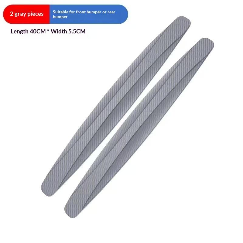 2Pcs Car Bumper Protector Strip Guard Corner Protection Strips Scratch Protector Crash Anti Collision Auto Accessories
