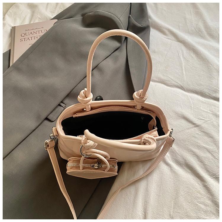 IELGY Ladies Messenger Bag Portable Commuter Shell Bag Fashionable Shoulder