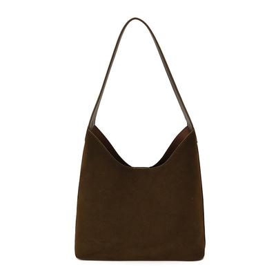 Retro lässige einfache Tragetasche, neue Herbst- und Winter-Pendler-Achseltasche mit großem Fassungsvermögen, Handtasche, Schulter-Damentasche