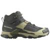 Salomon X Ultra 5 Mid GORE-TEX Peat Grey Green Men Sneakers Blue-Nights L47754300